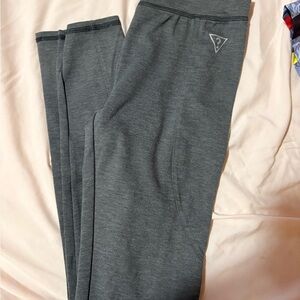 Guess Charcoal Leggings with Logo